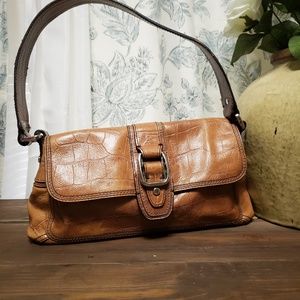 Fossil handbag revival croc